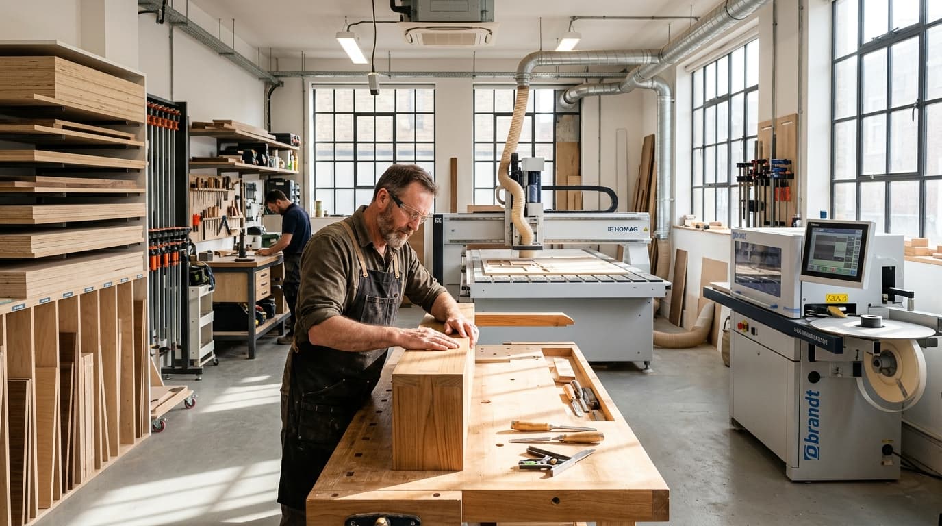 In-House Precision Joinery Workshop